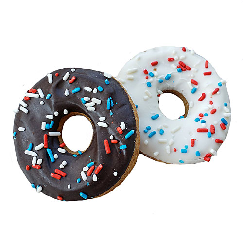 Patriotic Mini Donuts
