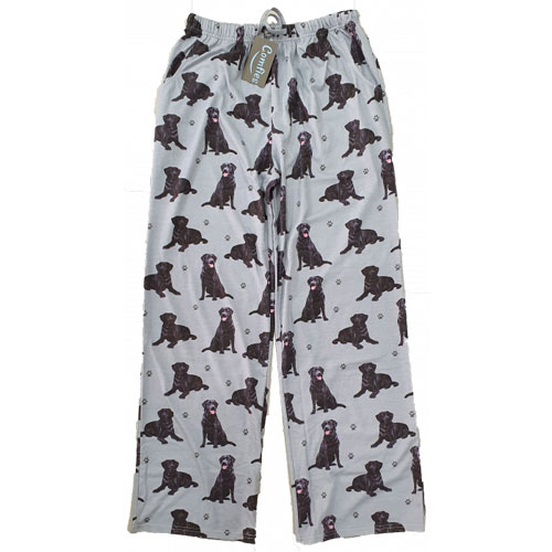 Comfies Pajama Pants - Black Lab - Four Your Paws Only