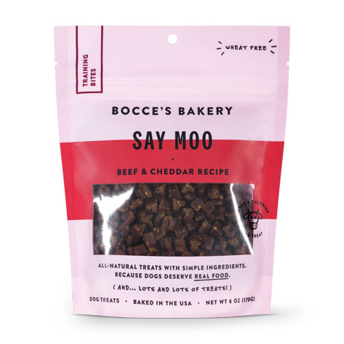 Bocce's Bakery - Say Moo Training Bites