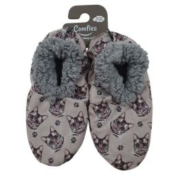 Comfies Slipper - Silver Tabby Cat  - 30% OFF!