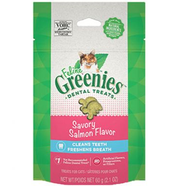 Greenies - Feline Dental Treats - Savory Salmon