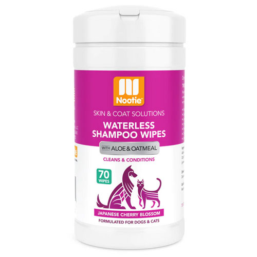 Nootie - Waterless Shampoo Wipes - Japanese Cherry Blossom
