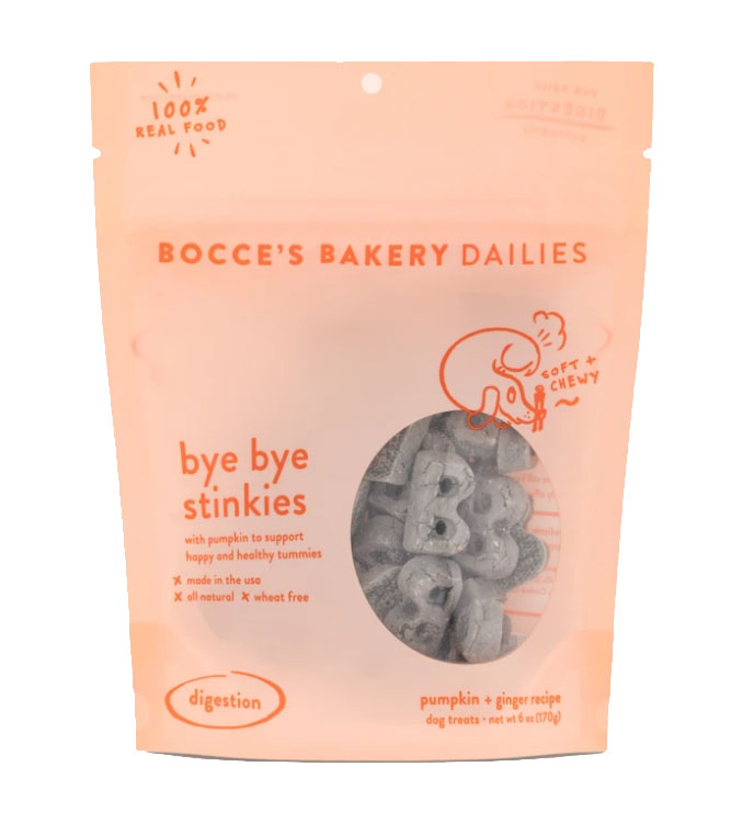 Bocce's Bakery Dailies - Bye Bye Stinkies Soft & Chewy Treats
