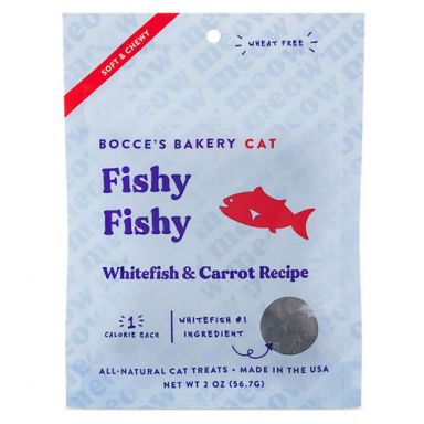Bocce's Bakery - Fishy Fishy Soft & Chewy Cat Treats – 20% off