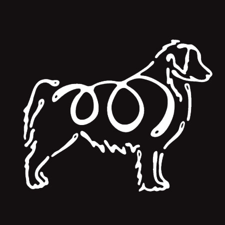 K Line Decal - Australian Shepherd
