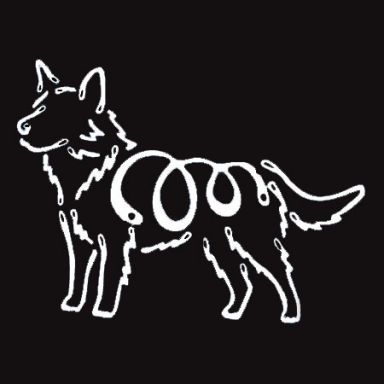 K Line Decal - Australian Cattle Dog