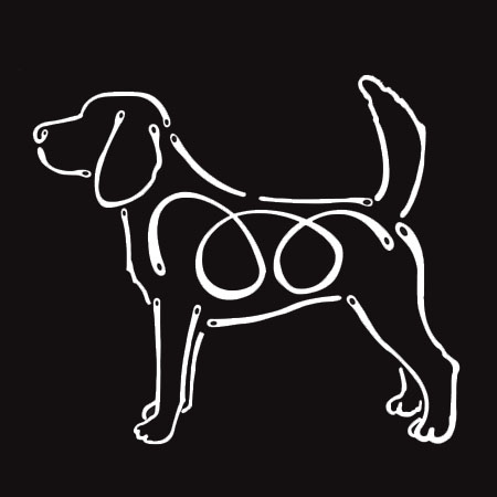 K Line Decal - Beagle