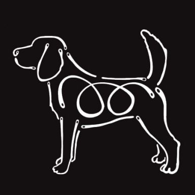 K Line Decal - Beagle