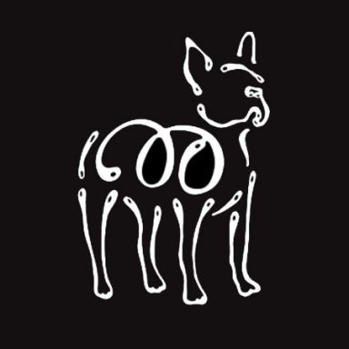 K Line Decal - Boston Terrier