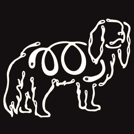 K Line Decal - King Charles Cavalier