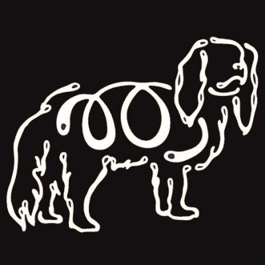 K Line Decal - King Charles Cavalier