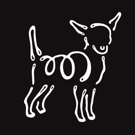 K Line Decal - Chihuahua