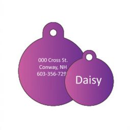 Round Shaped - Pet ID Tag