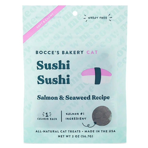Bocce's Bakery - Sushi Sushi Soft & Chewy Cat Treats – 20% off
