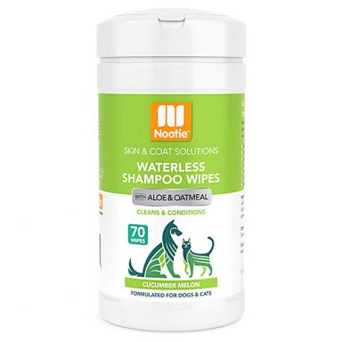 Nootie - Waterless Shampoo Wipes - Cucumber & Melon
