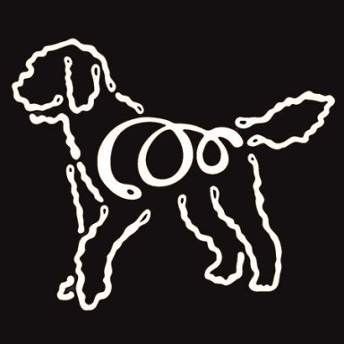 K Line Decal - Goldendoodle