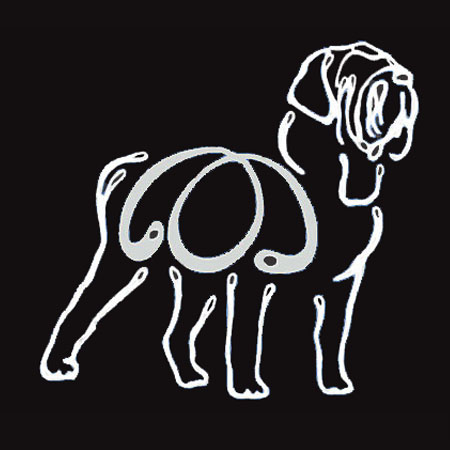 K Line Decal - Mastiff