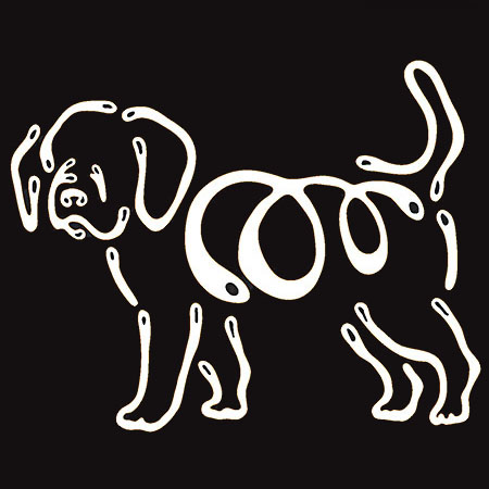 K Line Decal - Puggle
