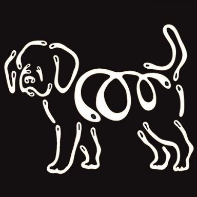 K Line Decal - Puggle