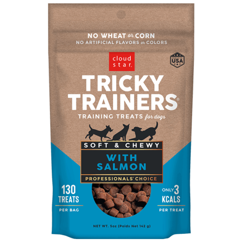 CloudStar - Tricky Trainers - Soft & Chewy w/ Salmon