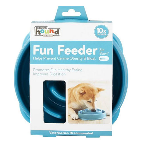 Green Mini Interactive Slow Feeder for Dogs