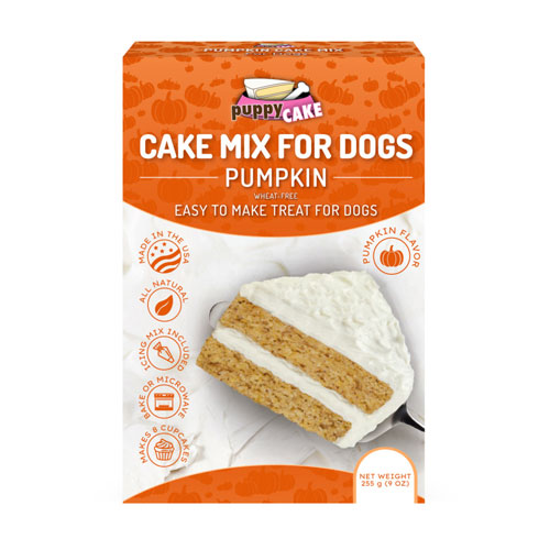 Puppy Cake - Pumpkin Cake Mix