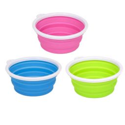 Bamboo Silicone Travel Bowl