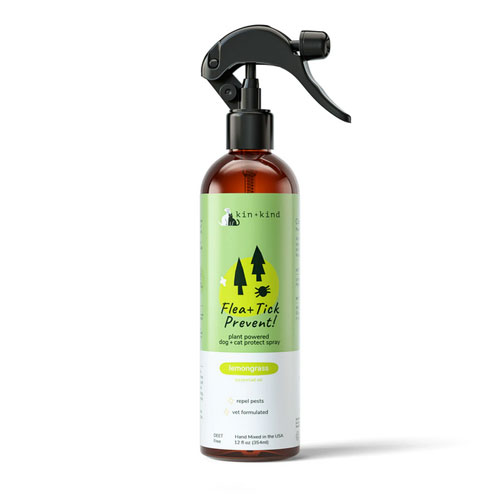 kin+kind - Flea & Tick Lemongrass Repel Spray