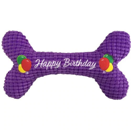 Pet Lou - 16" "Happy Birthday" Bone