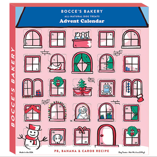 Bocce's Bakery 25 Day Advent Calendar Dog Treats Four Your Paws Only