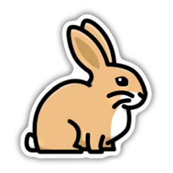 Bunny Sticker