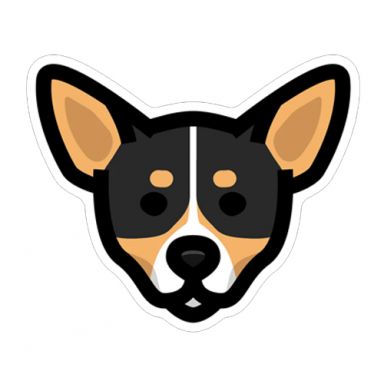 Chihuahua Face Sticker