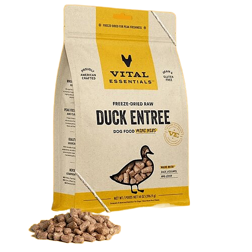 Vital Essentials - Freeze Dried Duck Entree - Mini Nibs