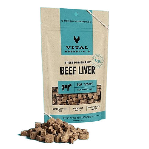 Vital Essentials Freeze Dried Minnows 2.5oz Dog Treats