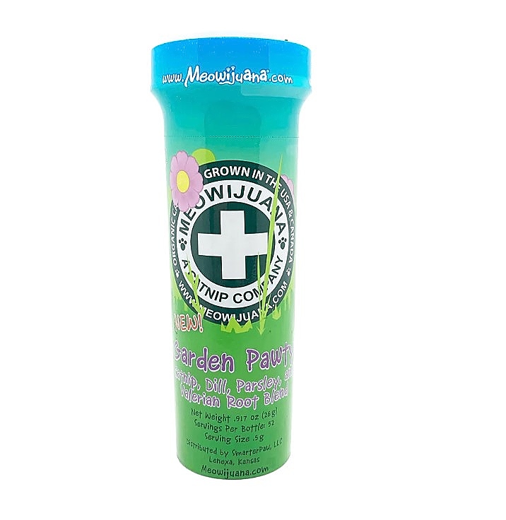 Meowijuana Garden Pawty- Catnip, Dill, Parsley & Valerian Root Blend