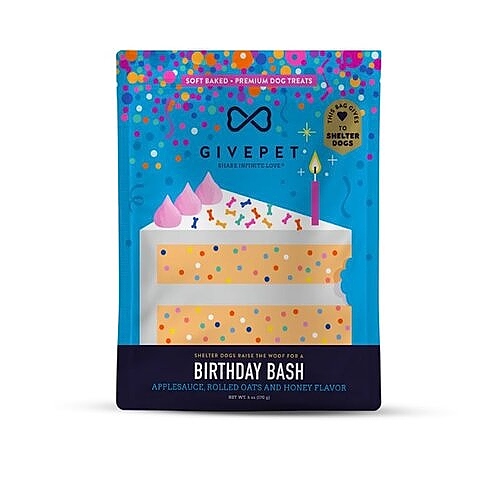 GivePet Soft-Baked Treats Birthday Bash Dog Treats