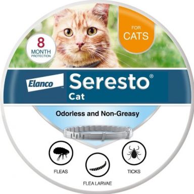 Seresto® Flea and Tick Collar for Cats - ON SALE NOW - $10.00 OFF!