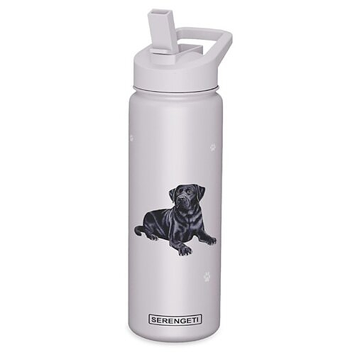 Water Bottle - Black Lab - Four Your Paws Only