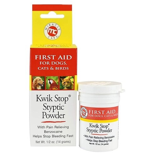 Miracle Care - Kwik Stop Styptic Powder - Four Your Paws Only