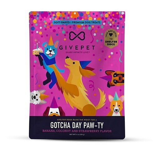 Give Pet Gotcha Day Paw-Ty