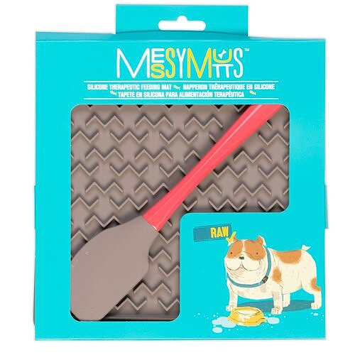 Messy Mutts Lick Mat w/ Spatula