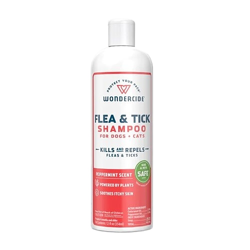 Wondercide - Flea & Tick Shampoo for Dogs & Cats