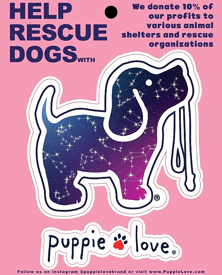 Puppie Love - Constellation Pup Sticker