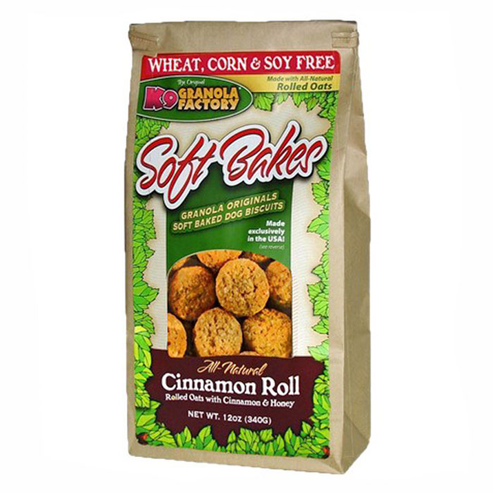 K9 Granola Soft Bakes - Cinnamon Roll