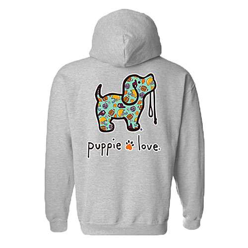 Puppie Love Hoodies - Fall Football Pup
