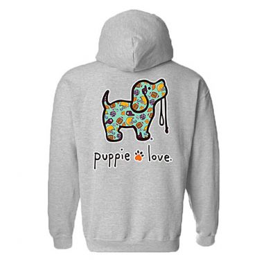 Puppie Love Hoodies - Fall Football Pup