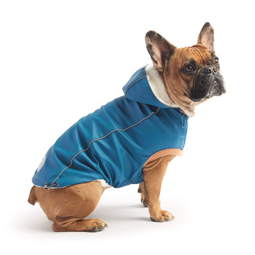 GF Pet - Insulated Dog Raincoat - Dark Teal