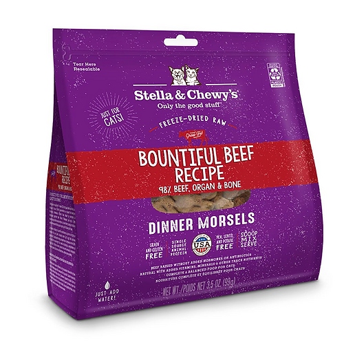 Bountiful Beef Freeze-Dried Raw Dinner Morsels