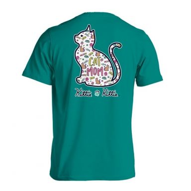 New! Puppie Love Tshirts - Cat Mom