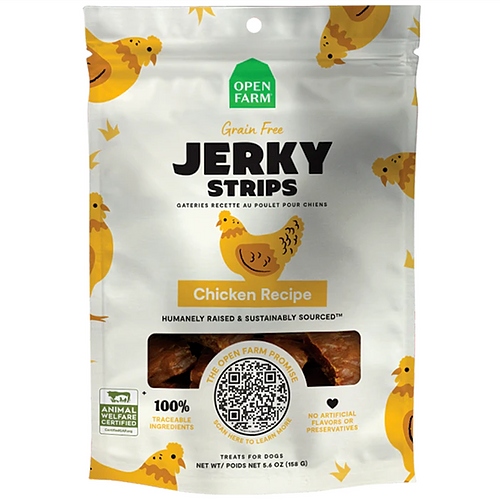 Open Farm - Chicken Jerky Strips